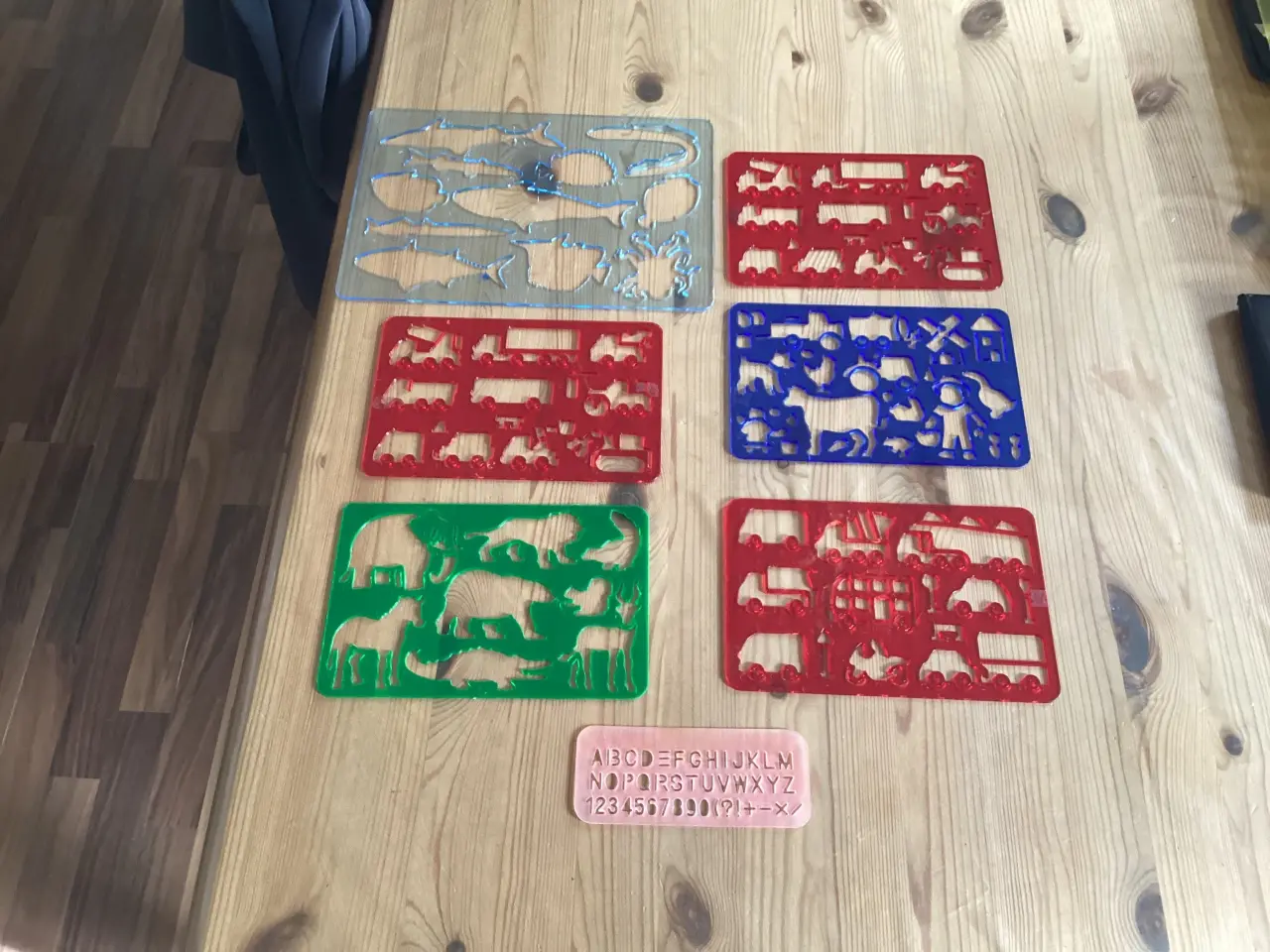 Billede 1 - Tegne Skabeloner