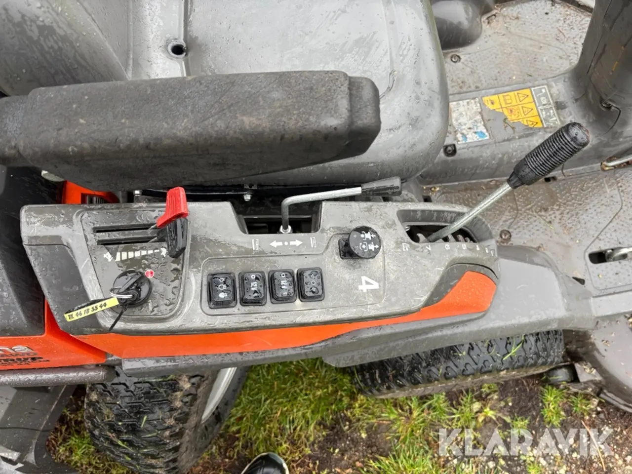 Billede 11 - Græsslåmaskine / frontklipper Husqvarna R420Ts XAWD