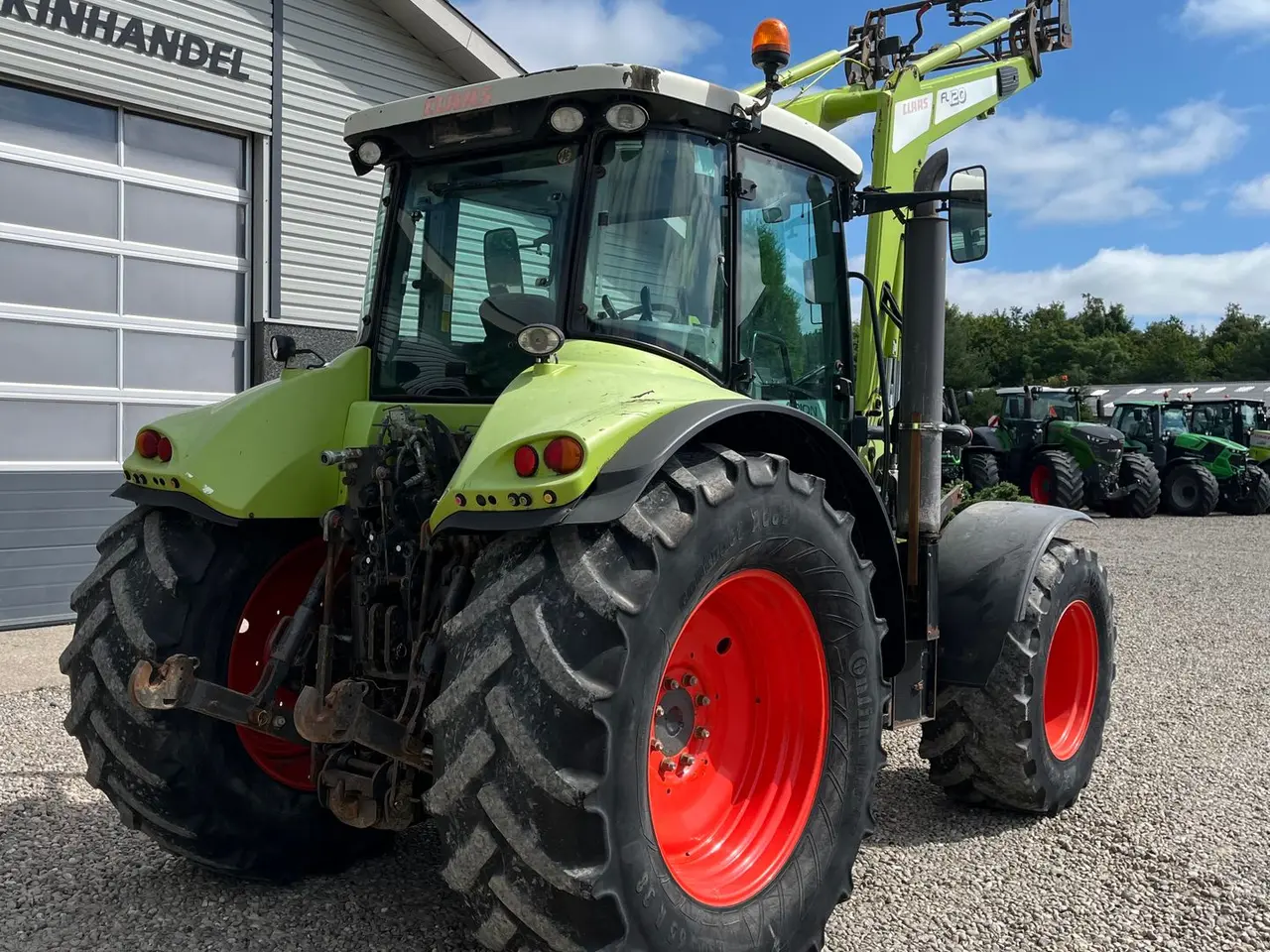 Billede 12 - CLAAS Arion 630 CIS Med frontlæsser og frontlift