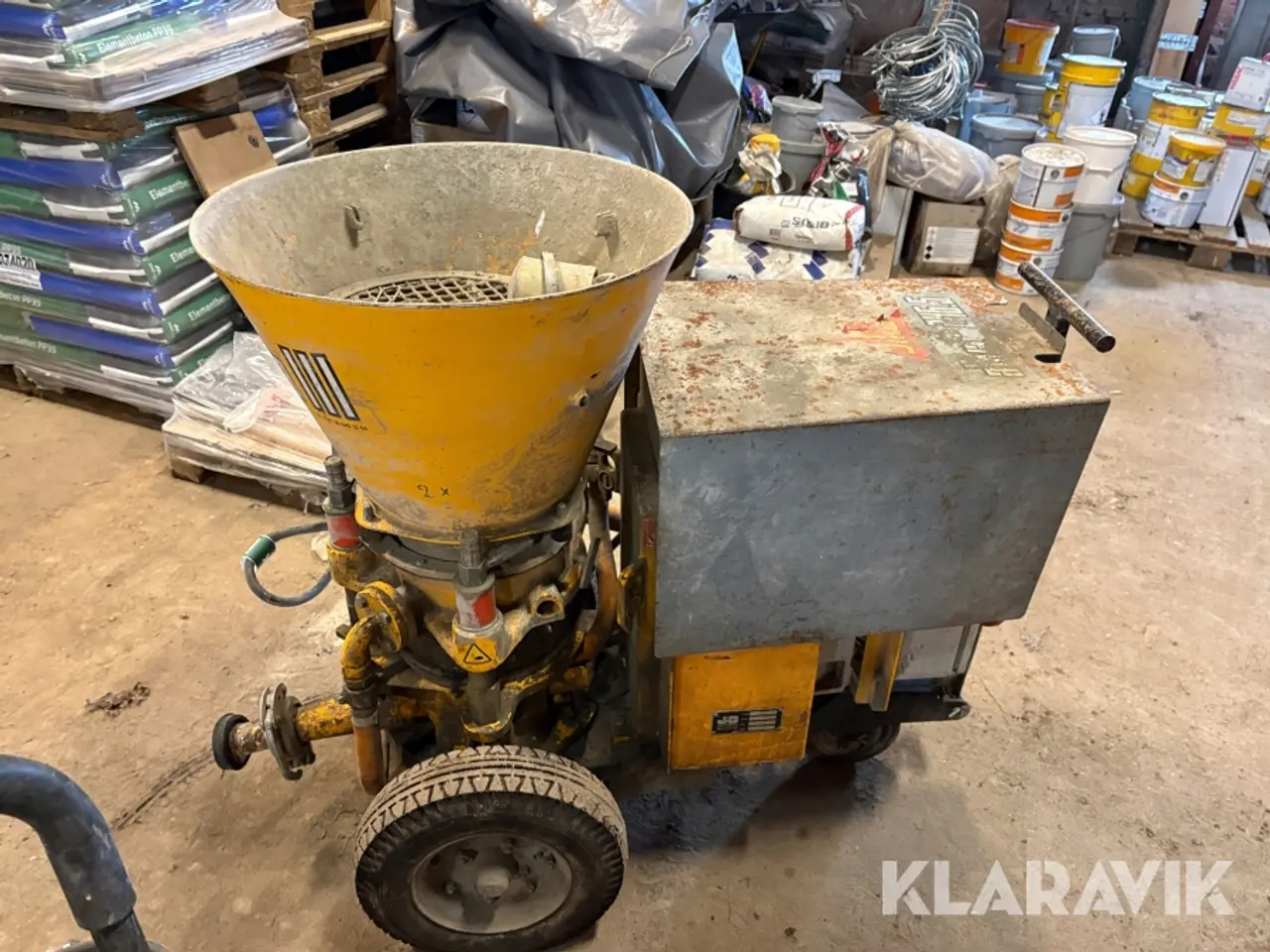 Billede 6 - Beton sprøjte Aliva SIKA 246.5 med slange