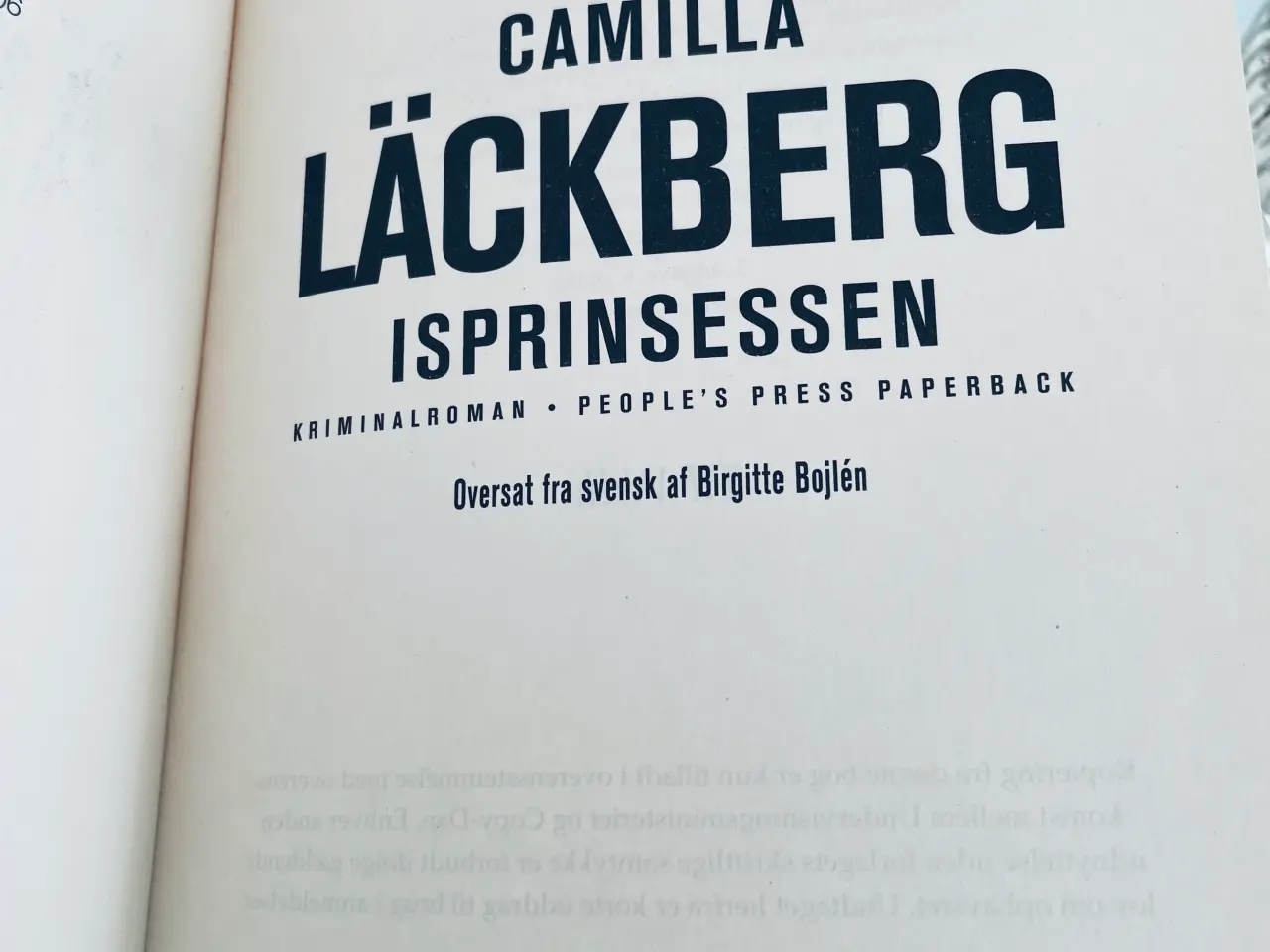 Billede 4 - Isprinsessen Camilla Läckberg