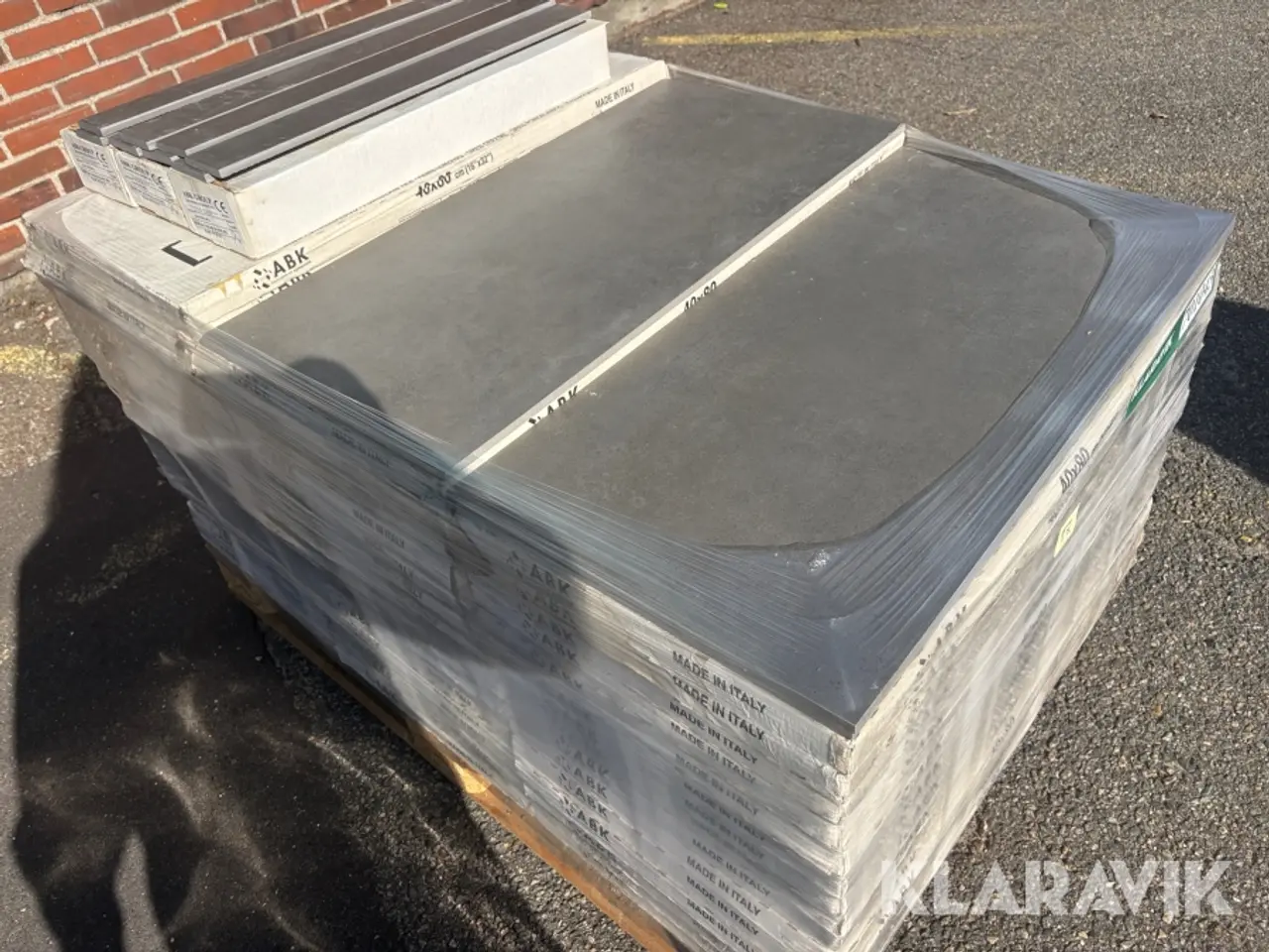 Billede 2 - Fliser ABK Docks Black RT - 40x80 cm - 46,7 kvm + Sokkelfliser