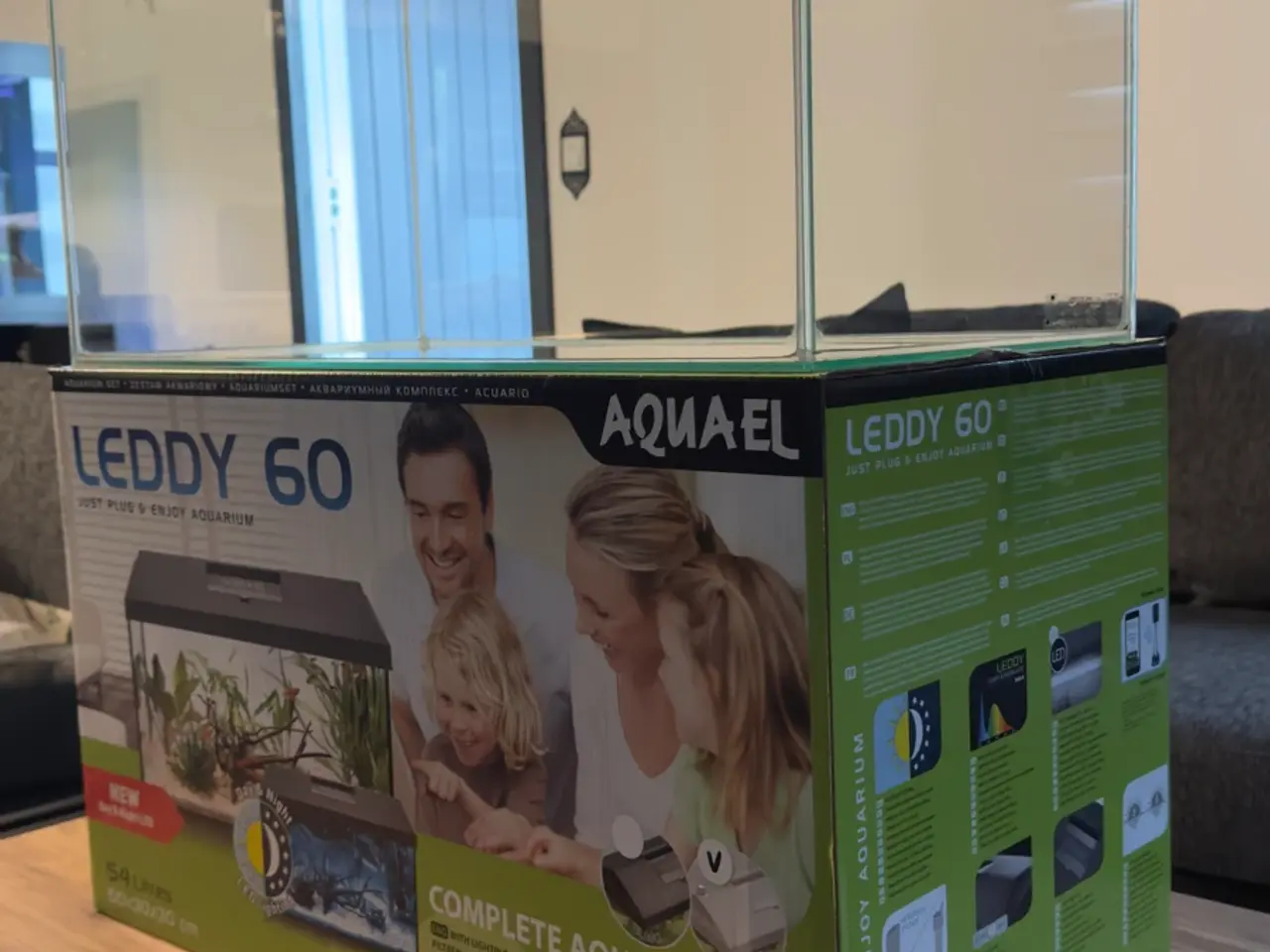 Billede 2 - Akvariesæt Aquael Leddy 60 