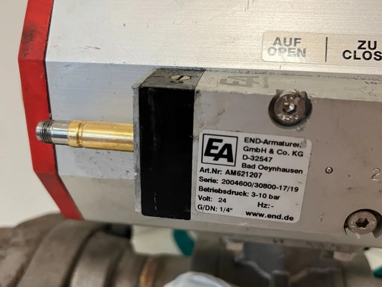 Billede 11 - END-Armaturen ZA310367 DN50 Pneumatic Ball ventil