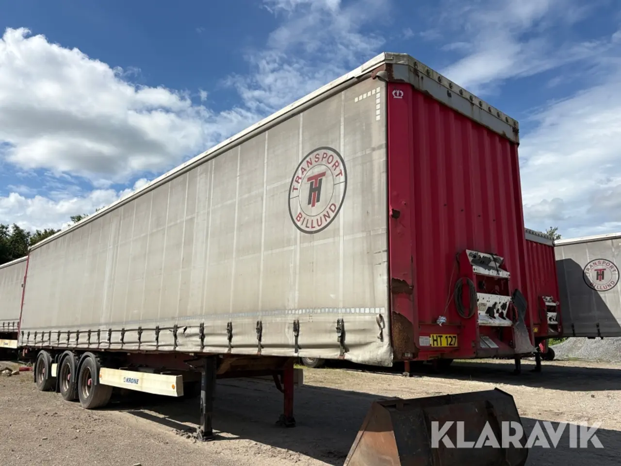 Billede 6 - Trailer Krone SD med presseningsopbygning