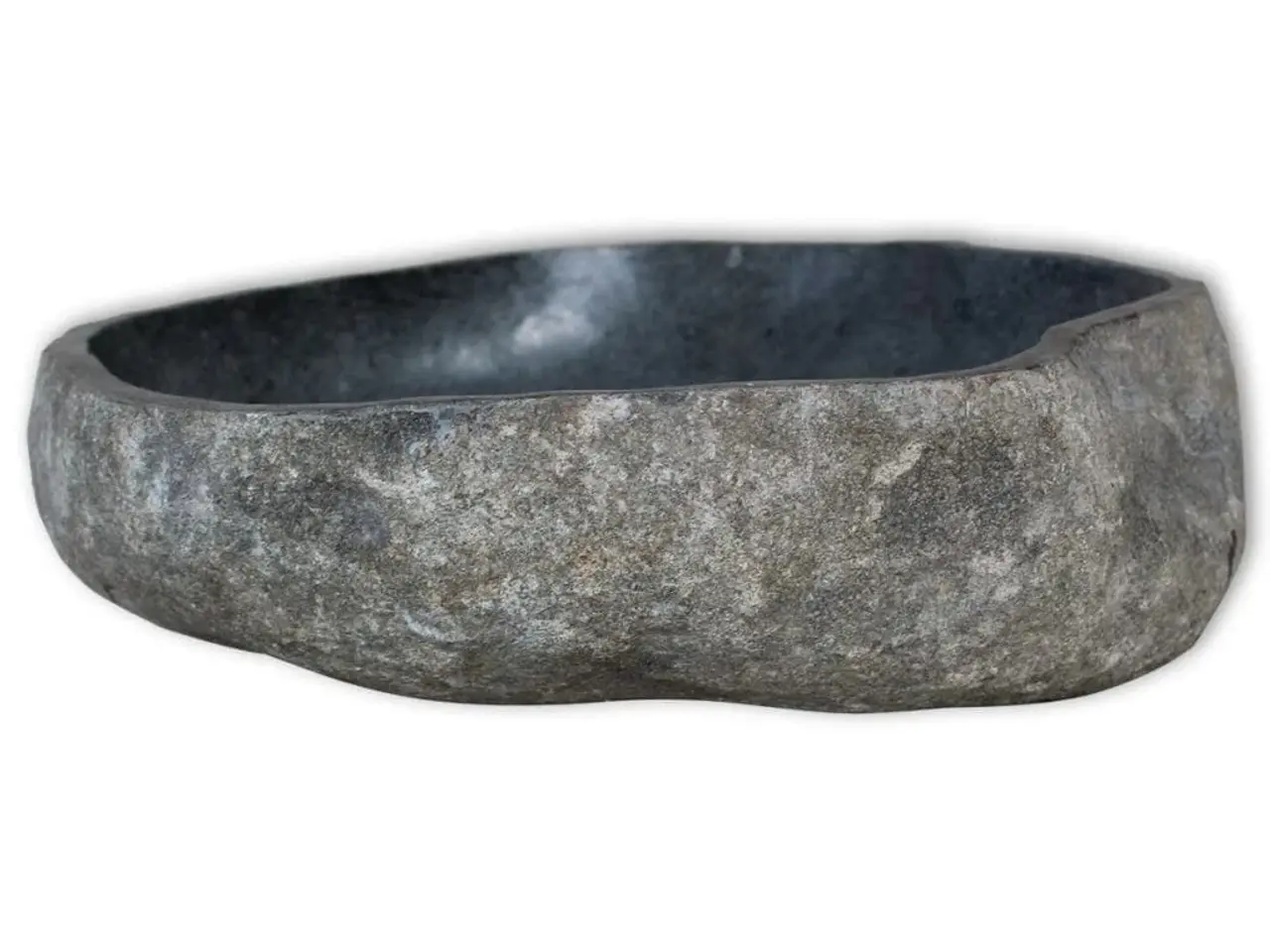 Billede 2 - Håndvask (37-46)x(29-36) cm oval flodsten