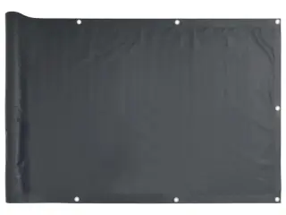 Balkonafskærmning Oxfod-stof HDPE 90 x 400 cm antracitgrå