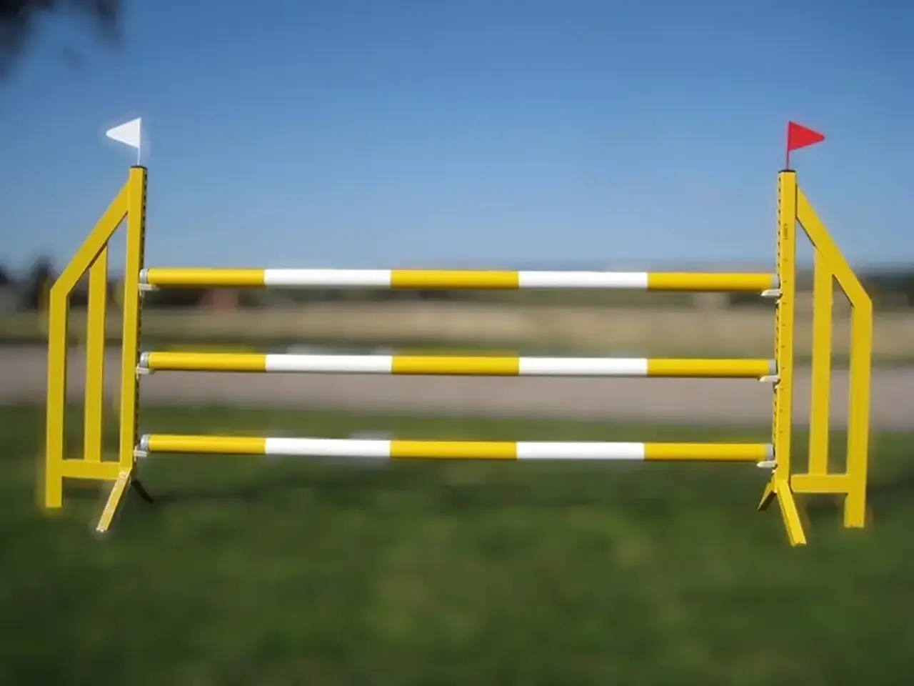 Billede 1 - Komplet Aluspring Lodret Gul