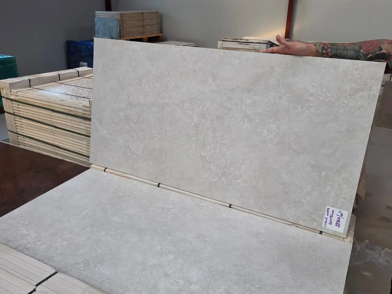 Billede 4 - LINEAR WHITE 60x120 cm 