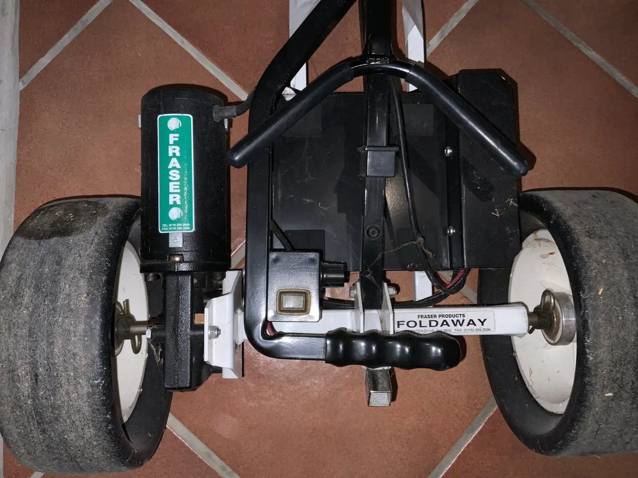 Billede 2 - Foldaway golfvogn med batteri