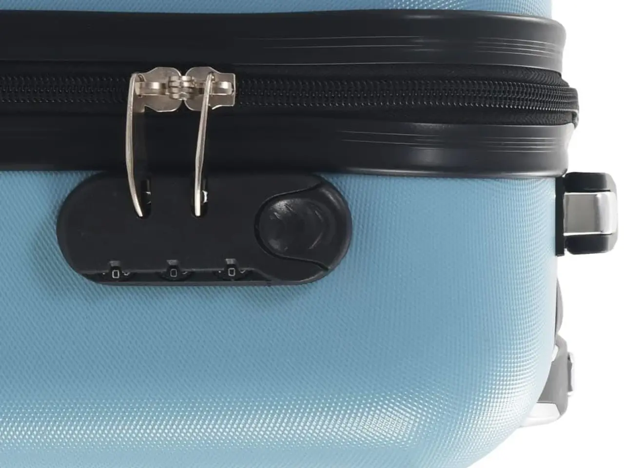 Billede 6 - Hardcase-kuffert i ABS - blå, 55 × 36 × 22 cm