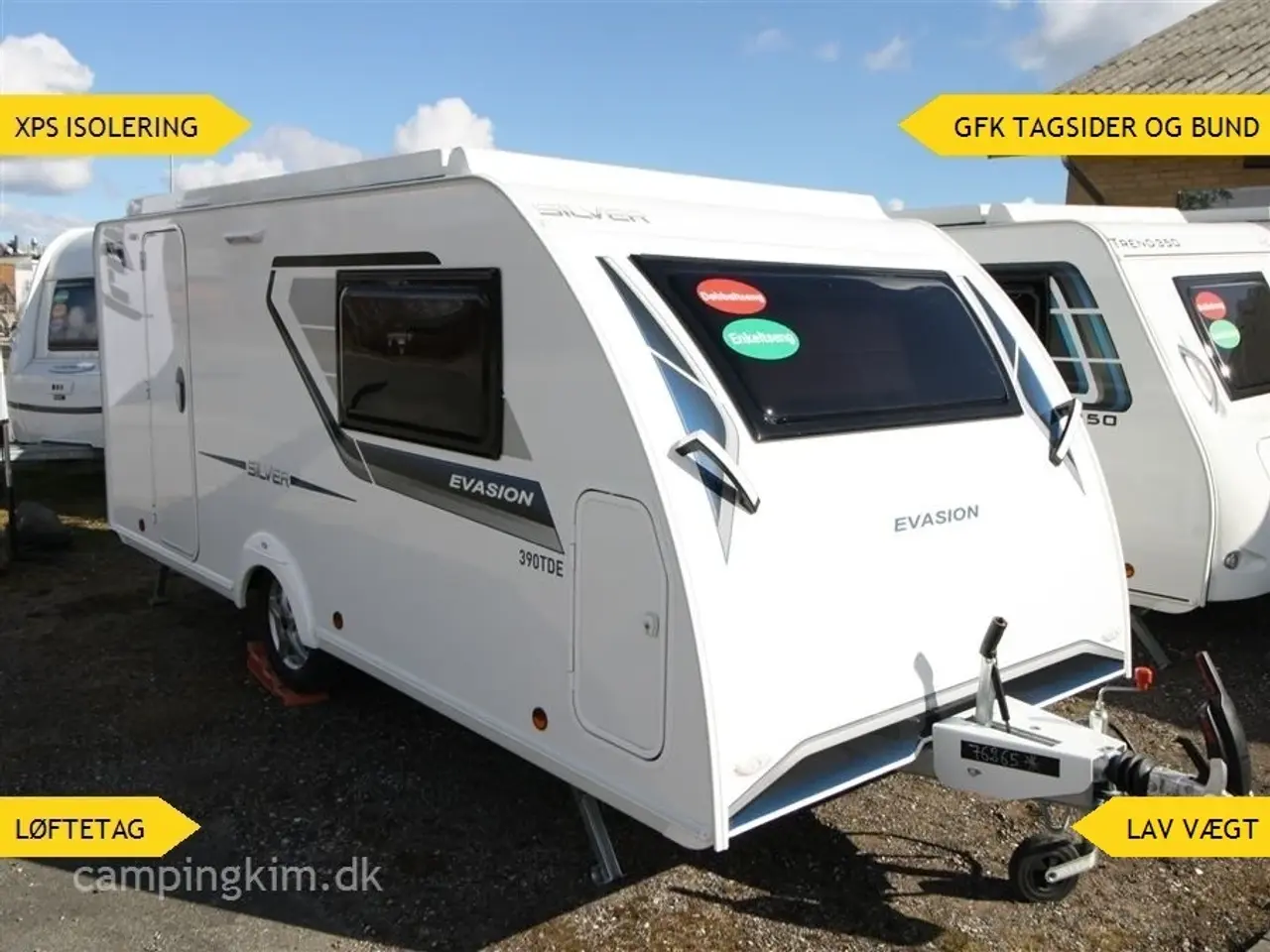 Billede 1 - 2022 - SILVER Evasion 390 TDE   KUN 159900 KR. FOR SILVER´S TOPMODEL MED LØFTETAG