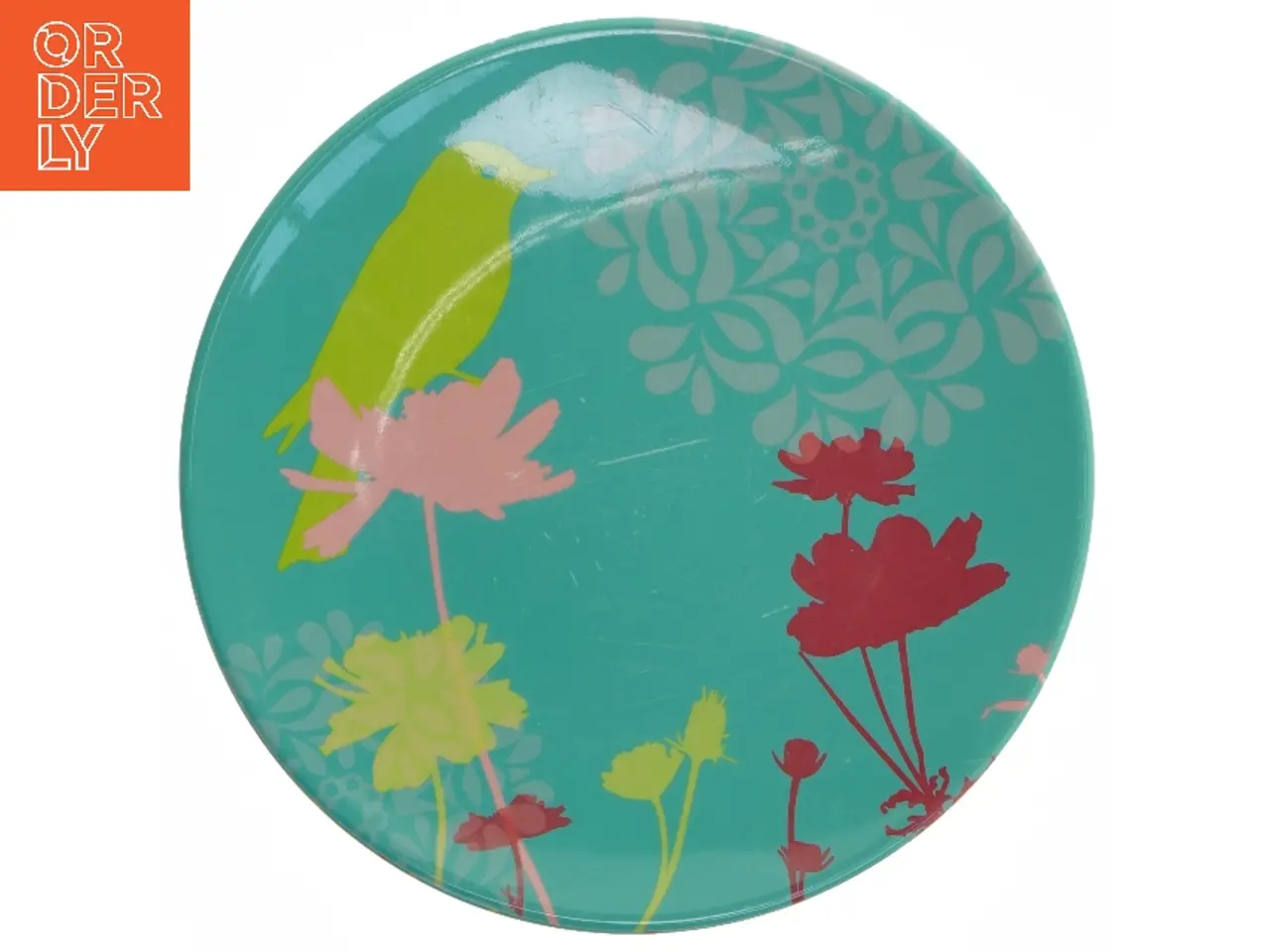 Billede 2 - Dekorative tallerkener med fuglemotiv (str. Ø. 23 cm. 2 styk)