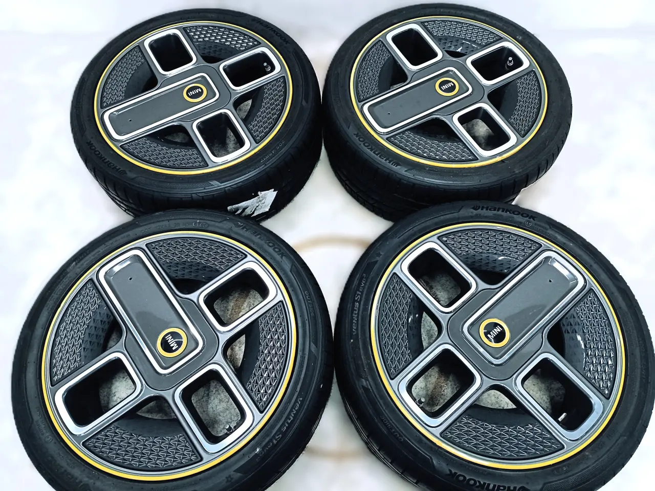 Billede 5 - 5x112 17" ET54 nav 66,6ø MINI sommersæt inkl.TPMS