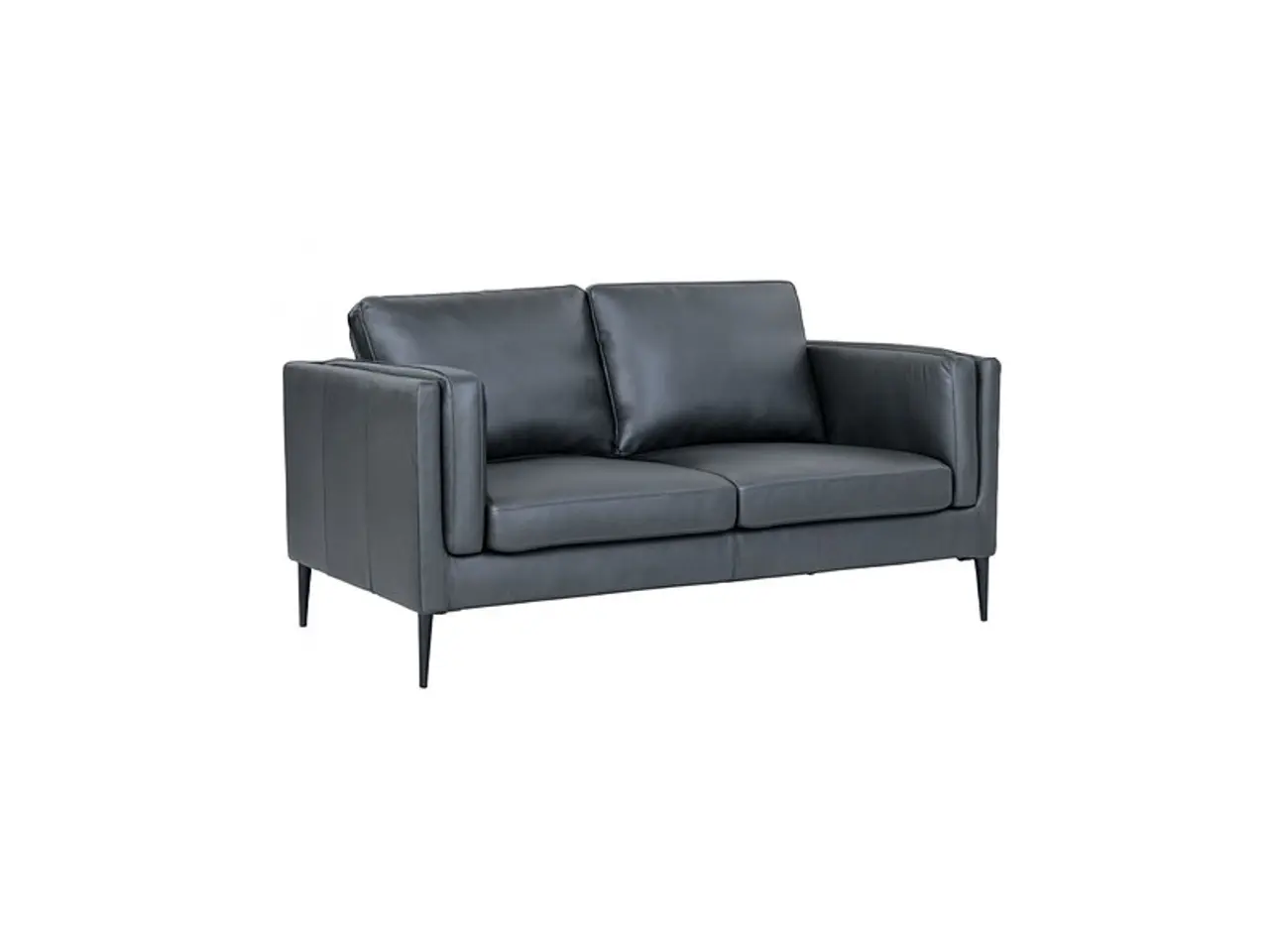 Billede 4 - Valencia 2 pers. sofa læder Sort