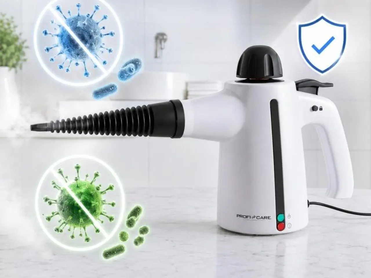 Billede 5 - Hånddamprenser ProfiCare PC-DR 3145 - sort/hvid