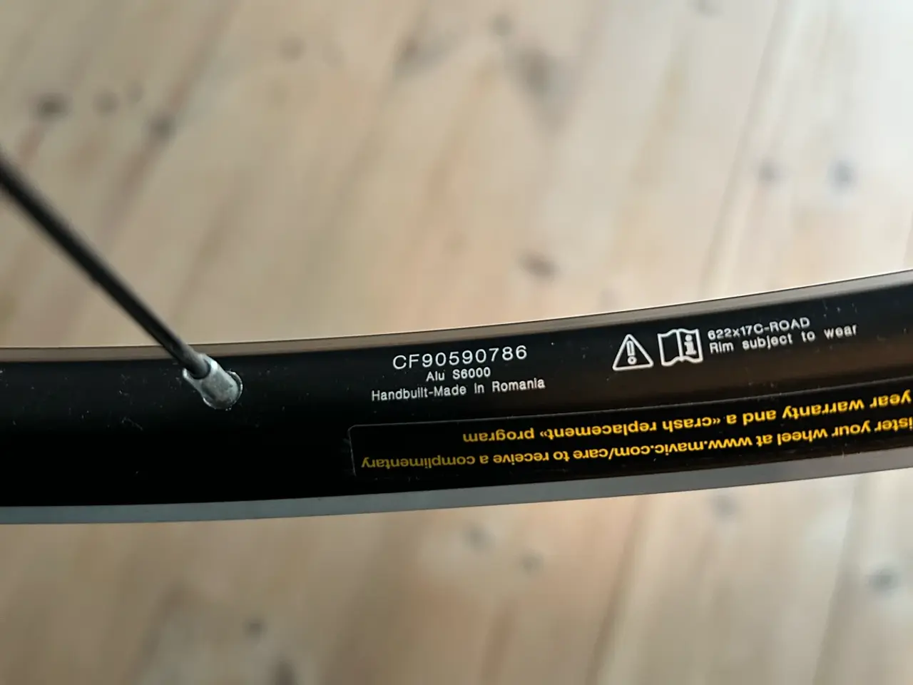 Billede 1 - Mavic aksium forhjul fælgbremse 