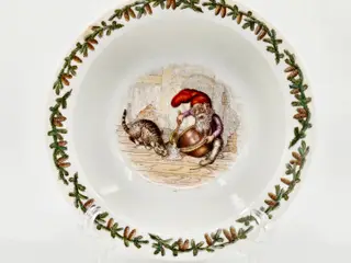 Royal Copenhagen Nissestel Skål nr. 5-14198. sortering 1 Sjælden