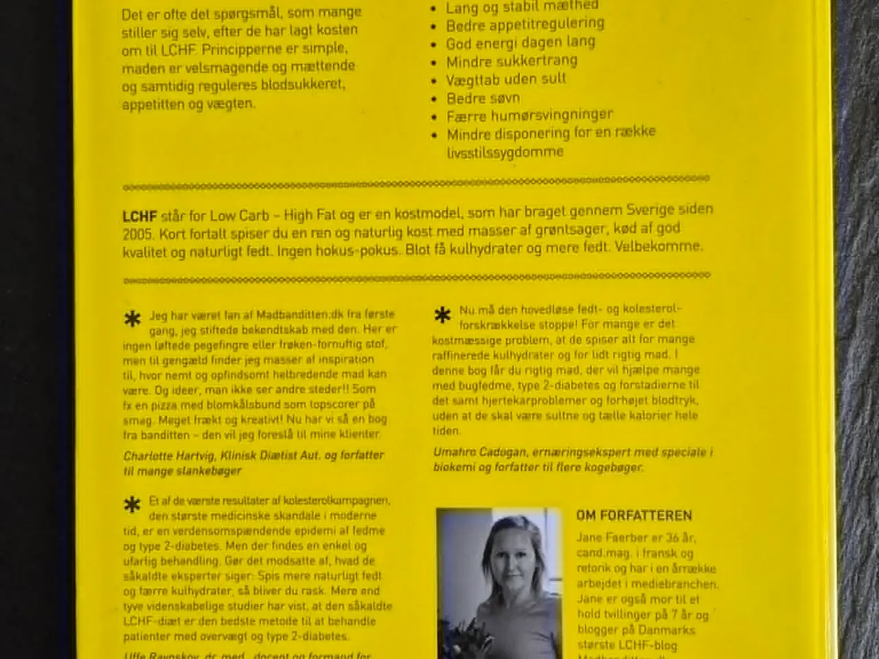 Billede 2 - LCHF Spis dig mæt & glad - Jane Faerber