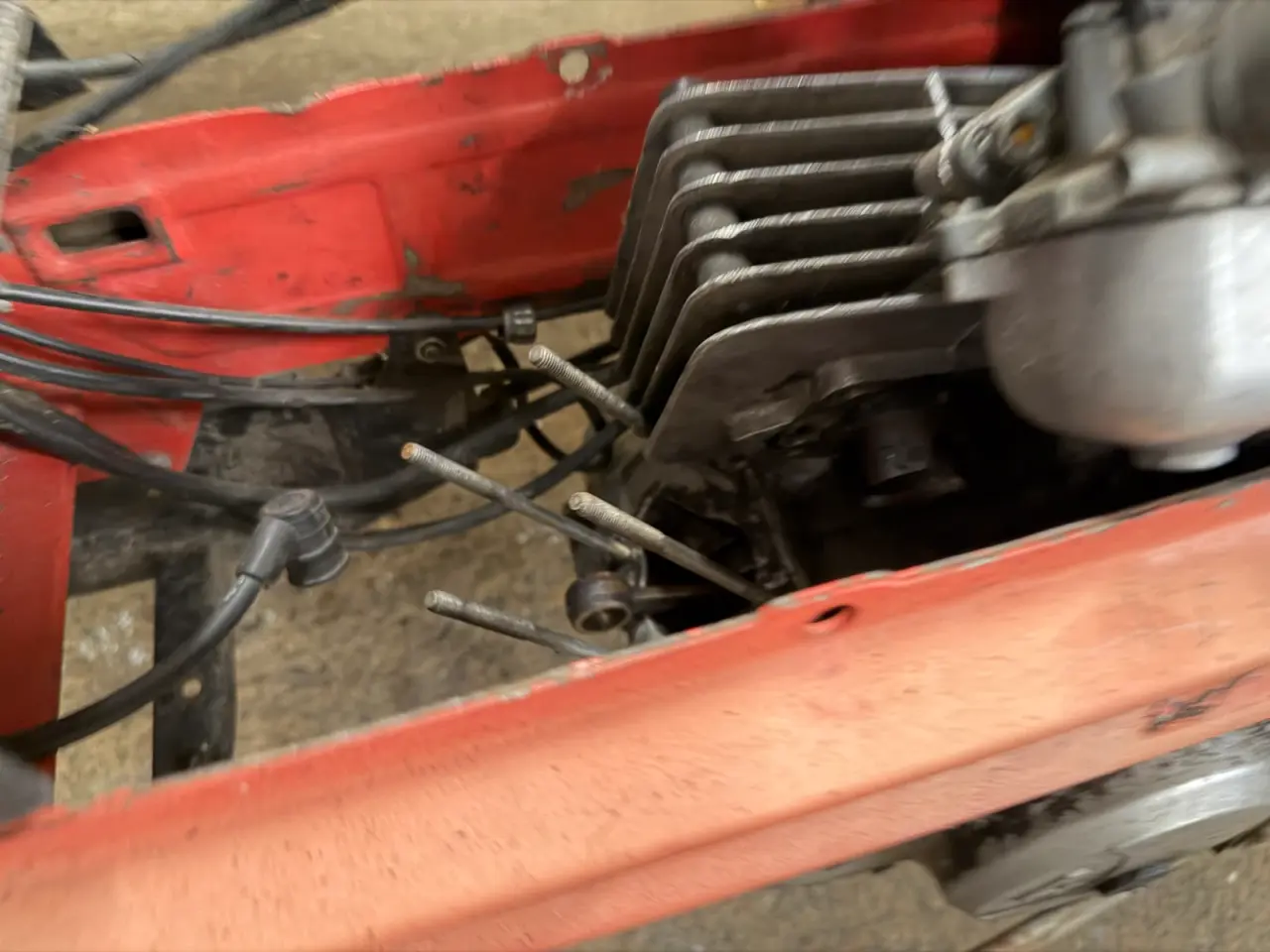 Billede 1 - Simson SR50 Projekt. 4-fodgear