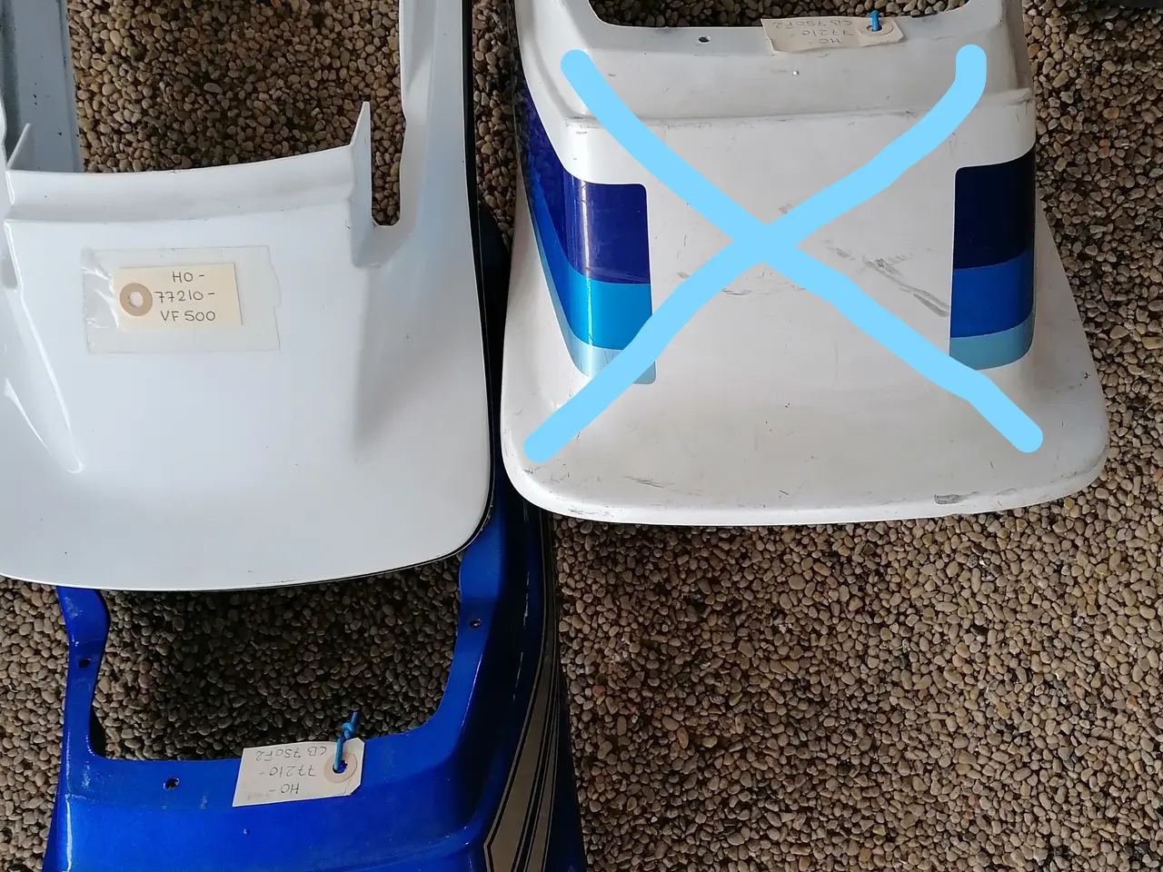 Billede 2 - Bag skjolde til Honda. De store 250,00