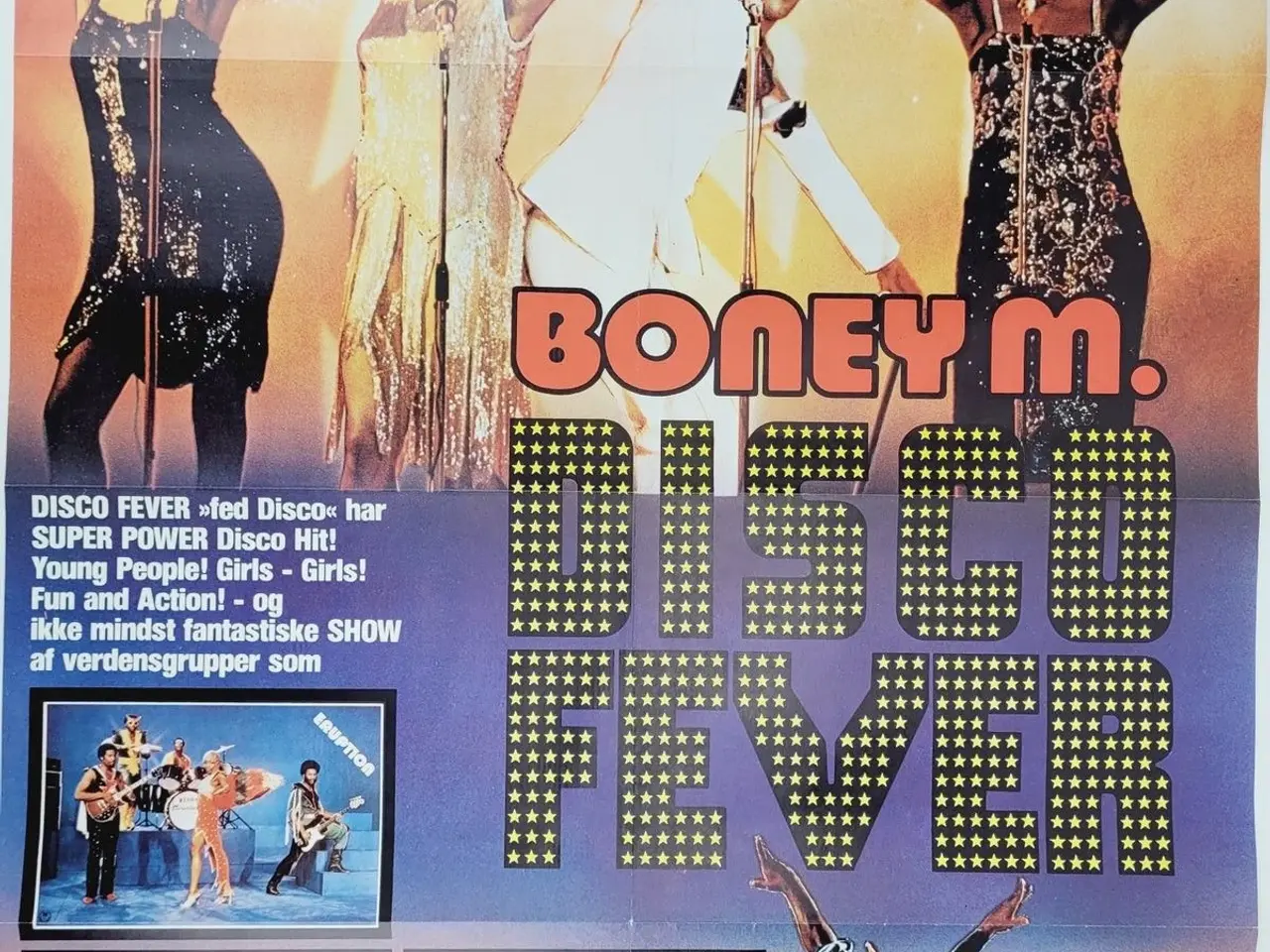 Billede 1 - ⭐️- Plakat: Vintage - Boney M. - Disco Fever