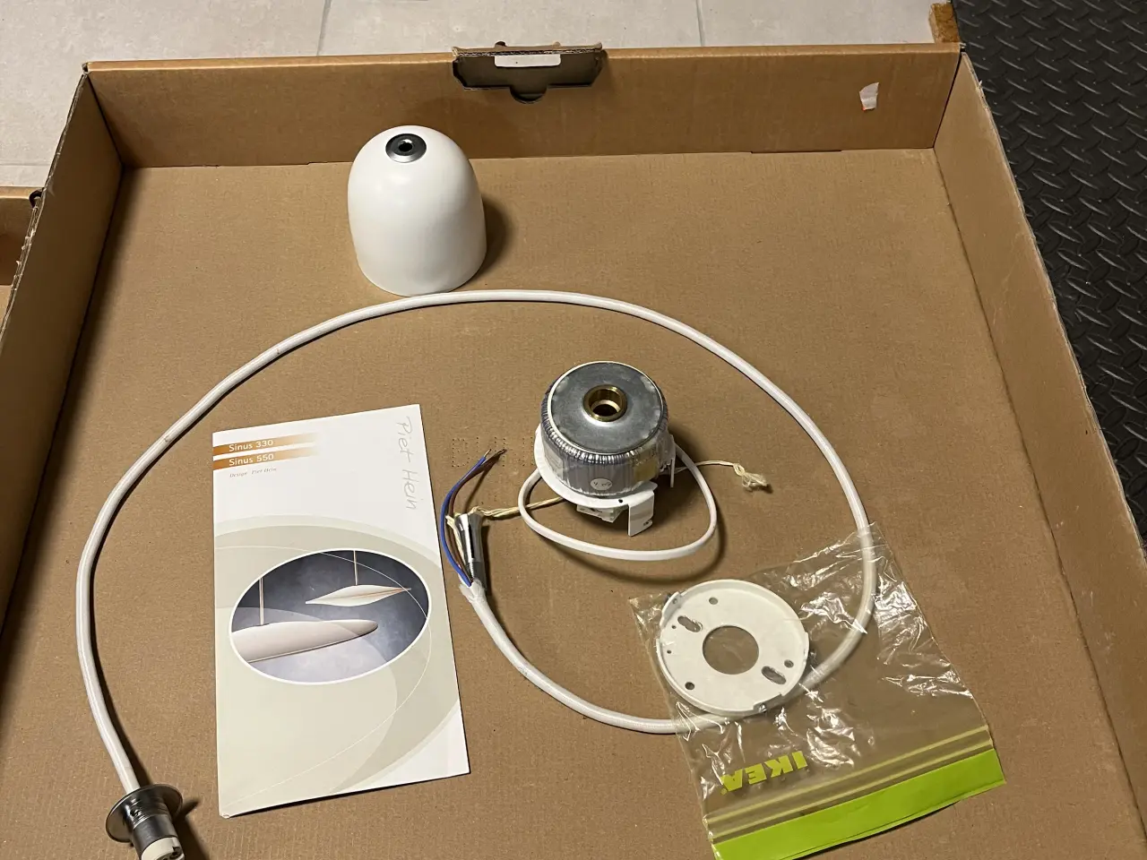 Billede 3 - Piet Hein sinus lampe 550 (pendel)