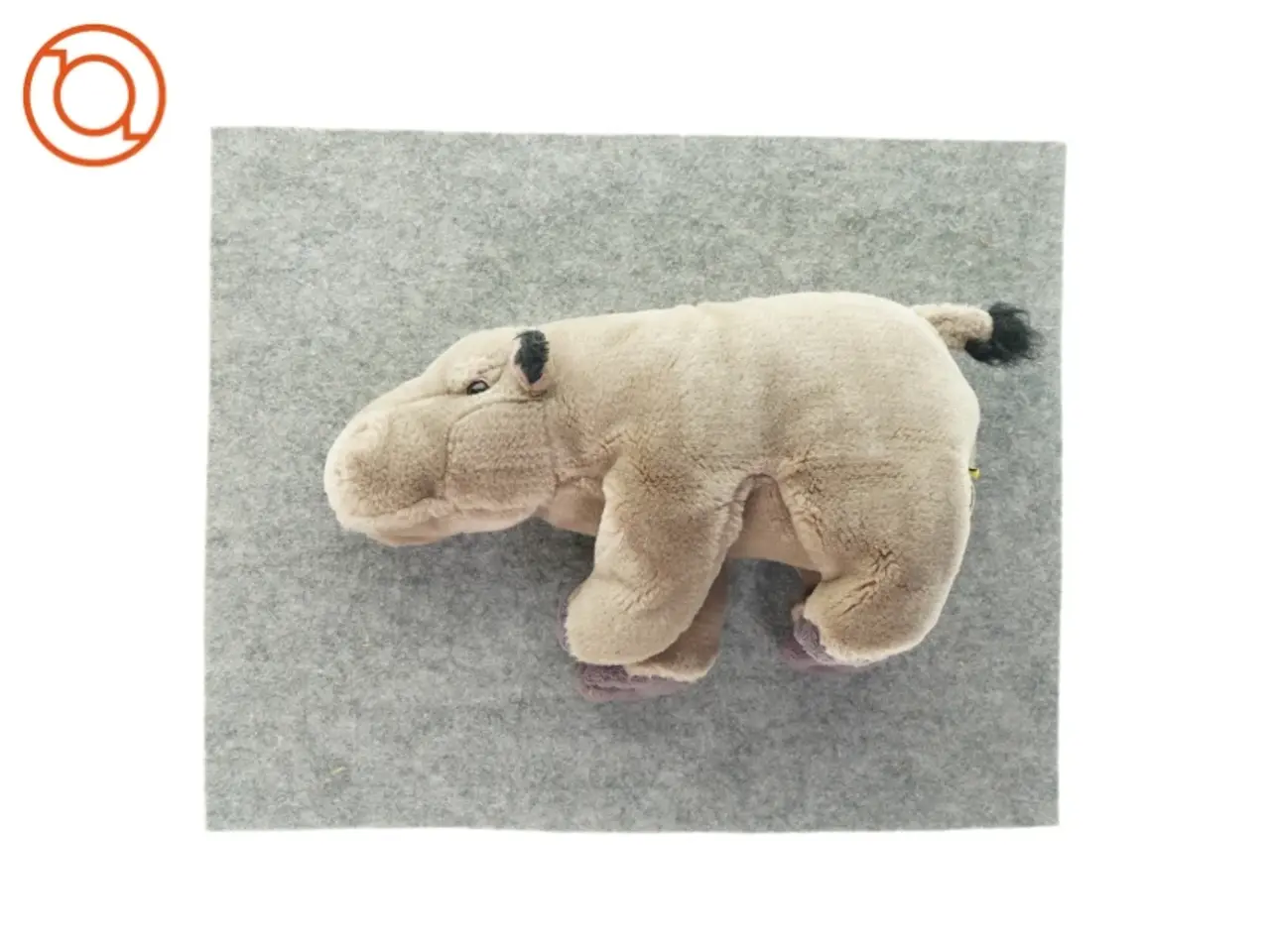 Billede 1 - Flodhestebamse (str. 30 x 20cm)
