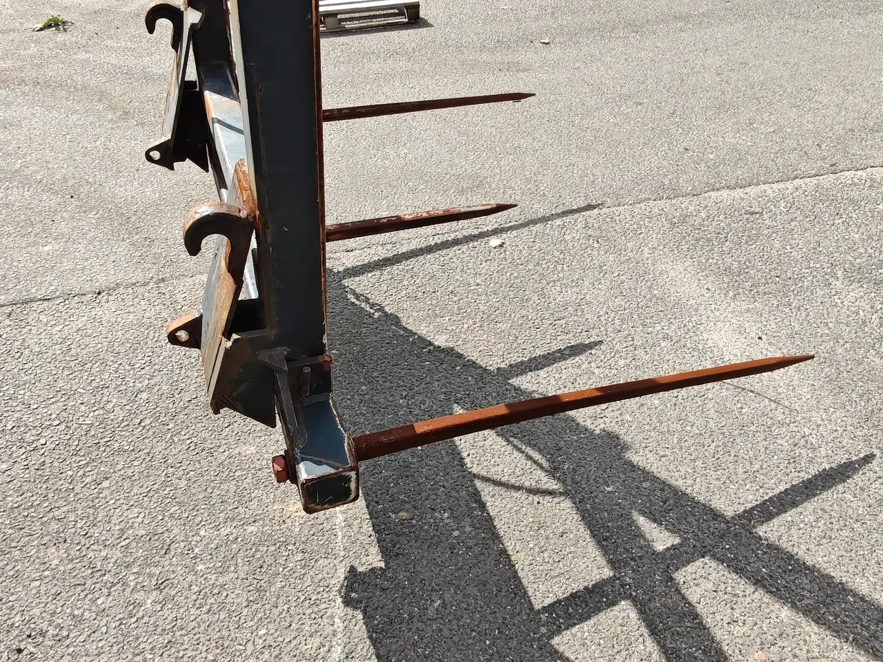 Billede 5 - - - - Storballespyd m/EURO beslag Med hydraulisk opklap