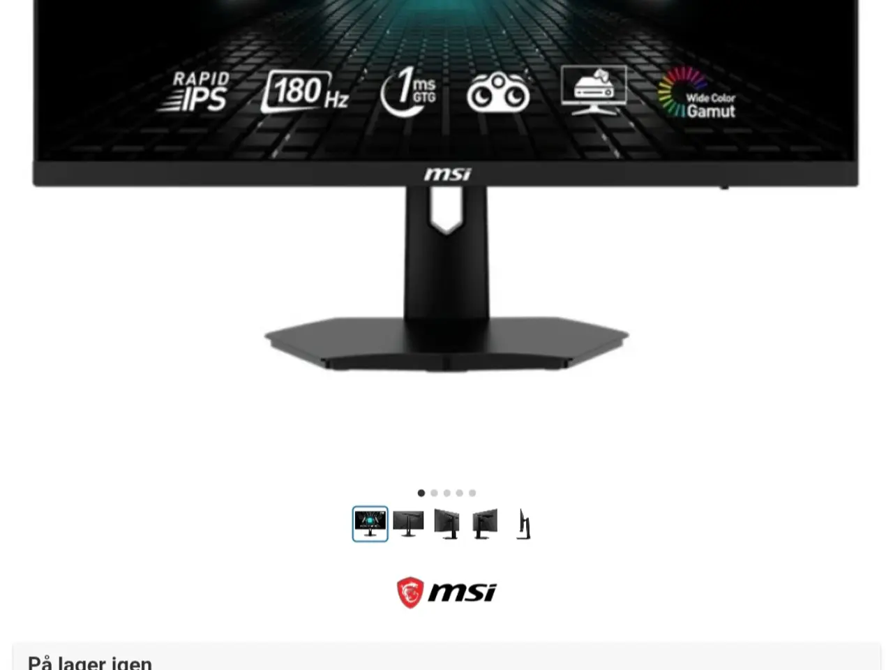 Billede 4 - RTX 3060 O.C Gamer Pc + 24" 170Hz Gamer Skærm