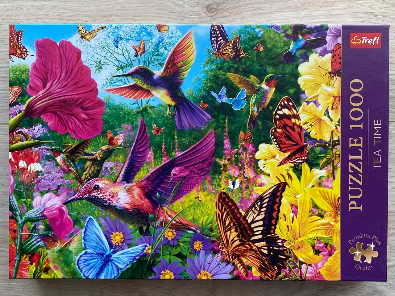Billede 1 - (NY) Hummingbird Garden (Steve Read) 1000 brikker,