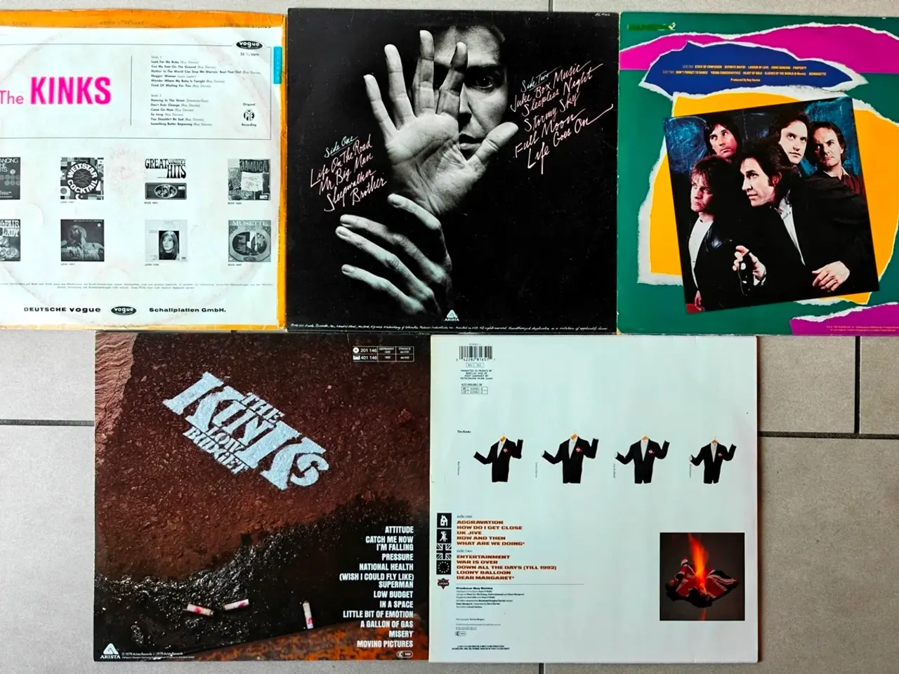 Billede 2 - The Kinks 5x LP plader