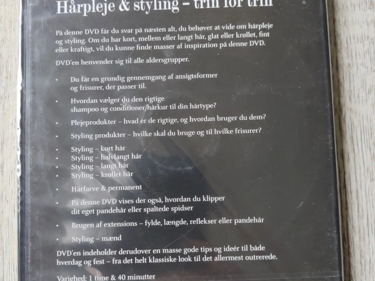 Billede 2 - DVD Dennis Knudsen - Alt om hår *NY*