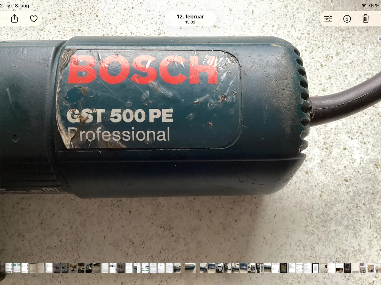 Billede 2 - Bosch GST 500 PE stiksav 500W