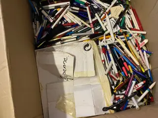 Samling kuglepenne