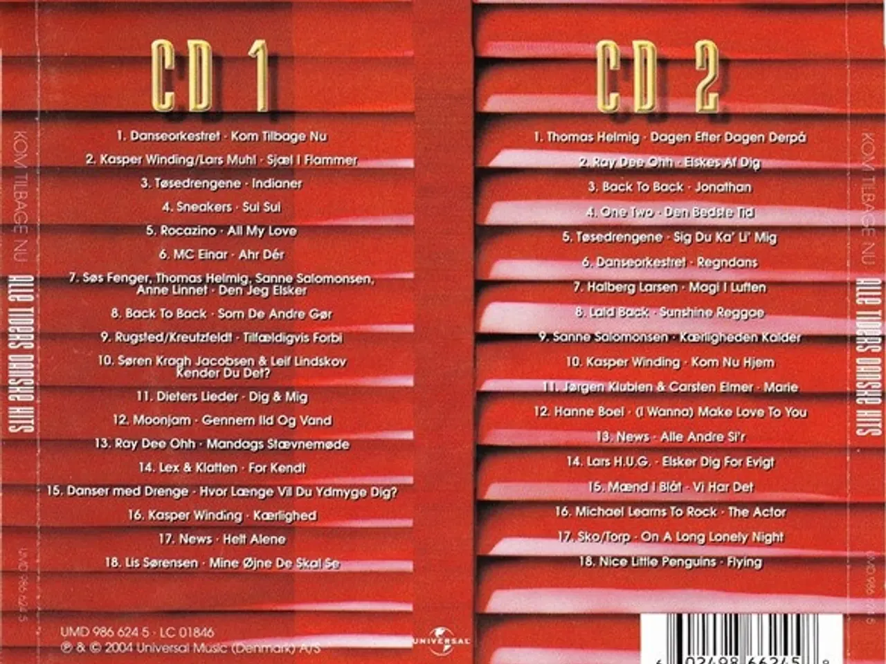 Billede 2 - Diverse kunstnere – Kom Tilbage Nu (Alle… – 2CD