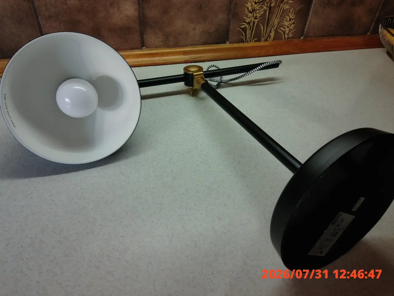 Billede 3 - IKEA Ranarp bordlampe i sort med justerbar arm