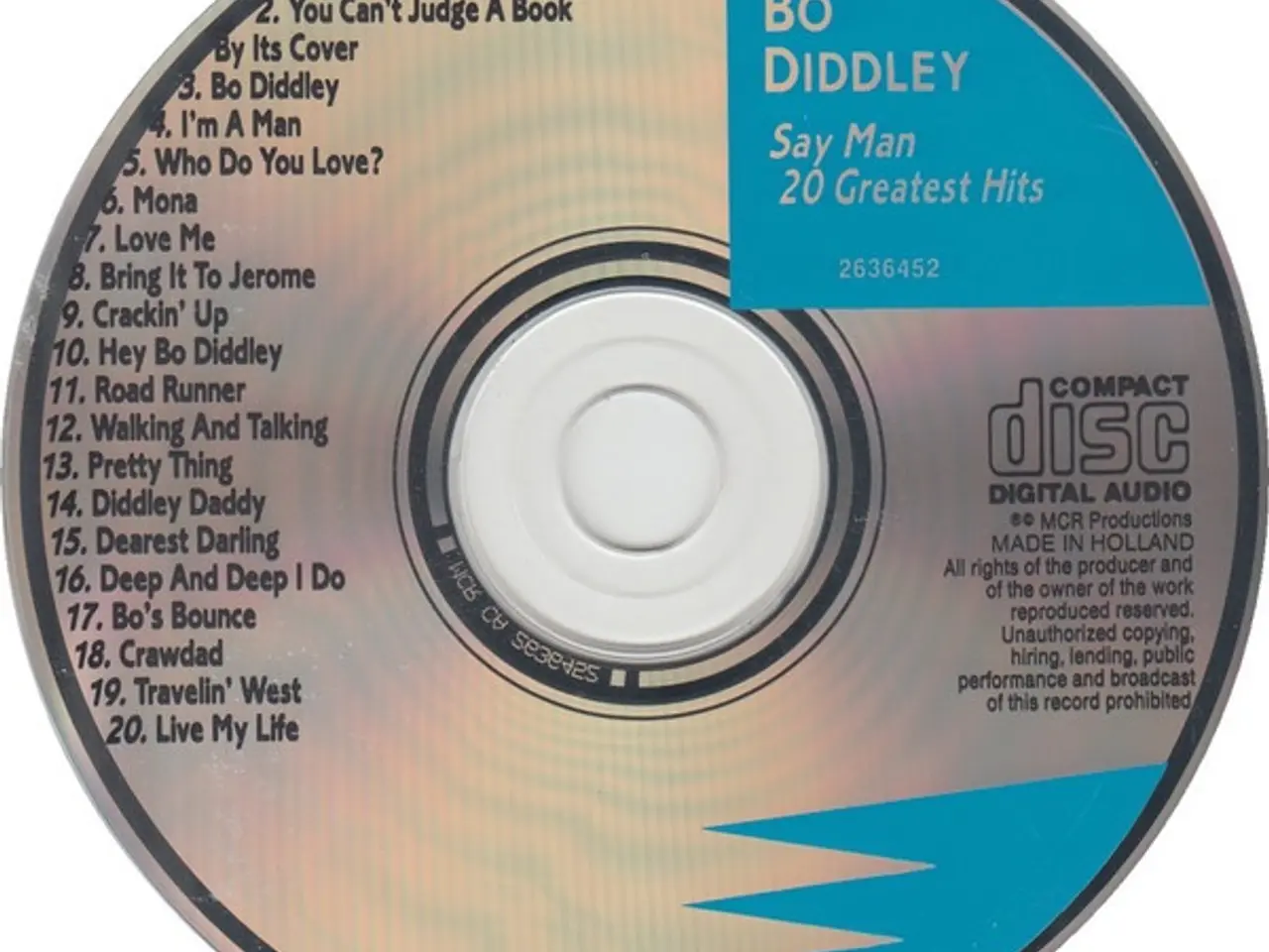 Billede 3 - Bo Diddley – Say Man 20 Greatest Hits – CD