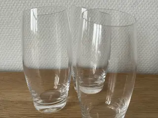 Eva Trio vandglas med skrå kant: 75 kr./stk.
