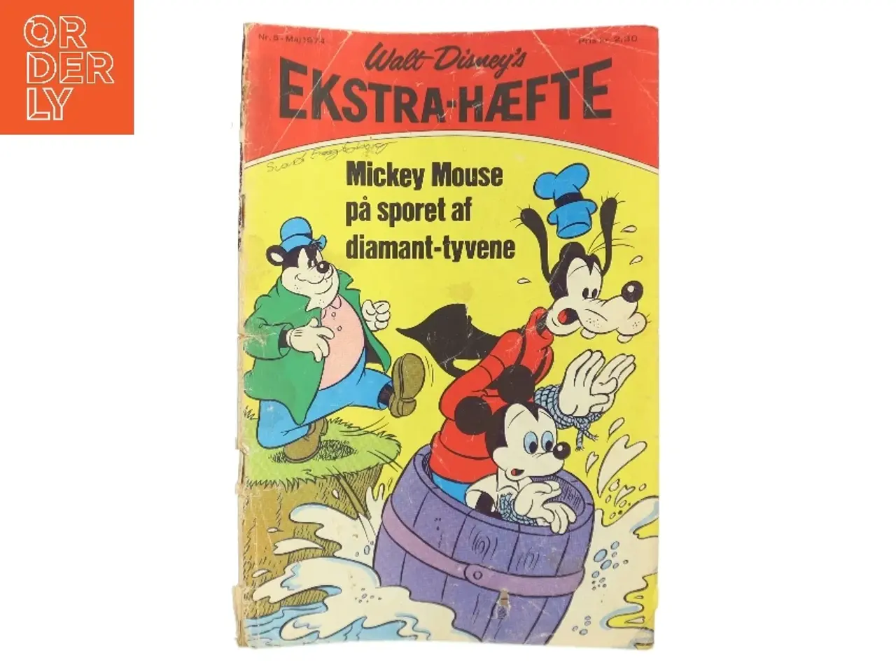 Billede 1 - Mickey Mouse på sporet af diamant-tyvene (Bog)