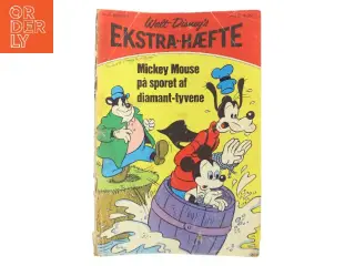 Mickey Mouse på sporet af diamant-tyvene (Bog)