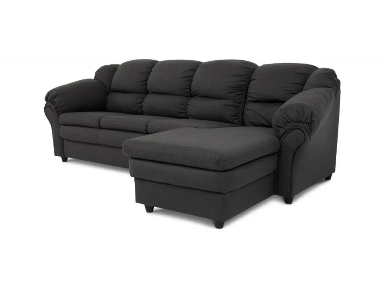 Billede 6 - Tønder ch. sofa - 4 pers. højre - Koksgrå Inari 95
