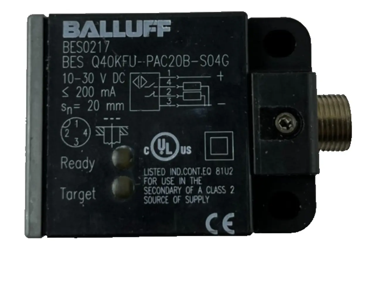 Billede 1 - Balluff BES0217 BES Q40KFU-PAC20B-S04G Inductive