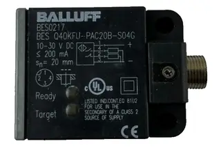 Balluff BES0217 BES Q40KFU-PAC20B-S04G Inductive