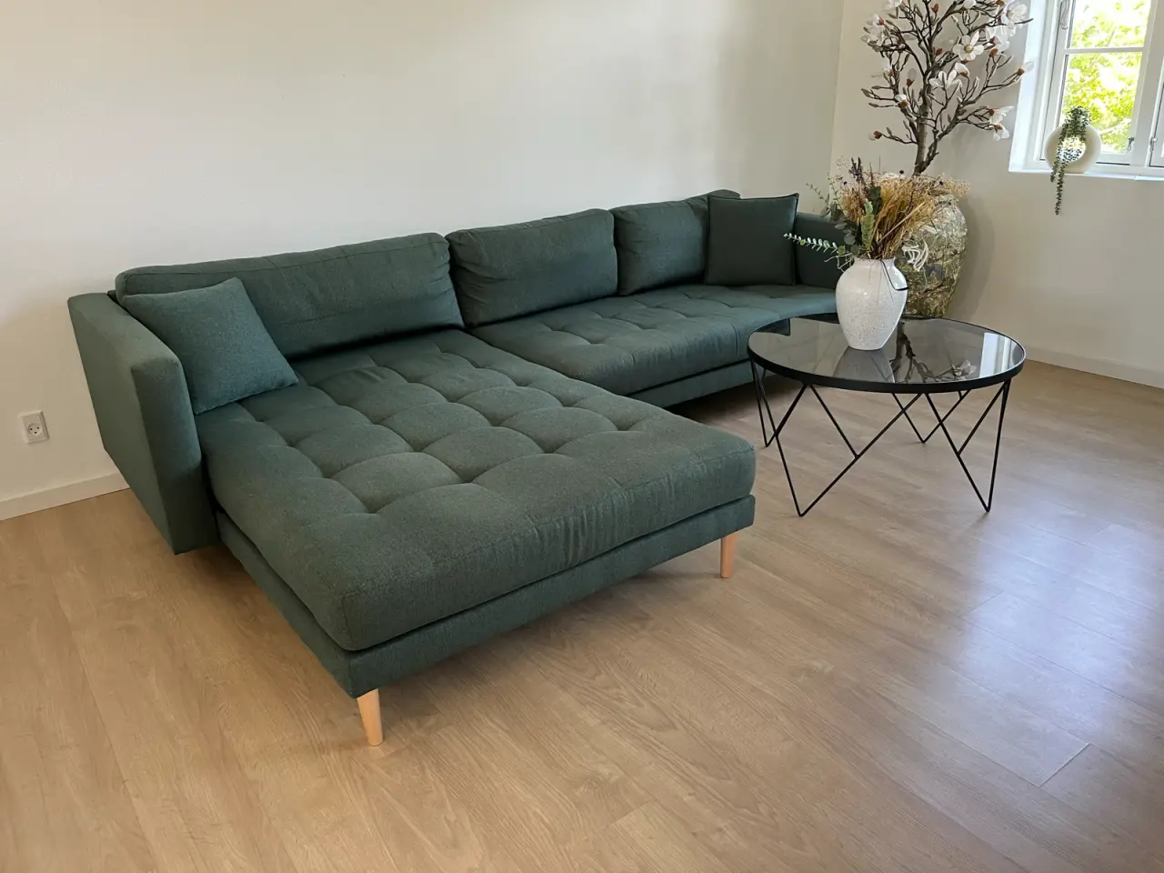 Billede 1 - Grøn Cali sofa