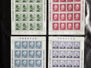 Færøerne helark afa 93-96 - Postfriske