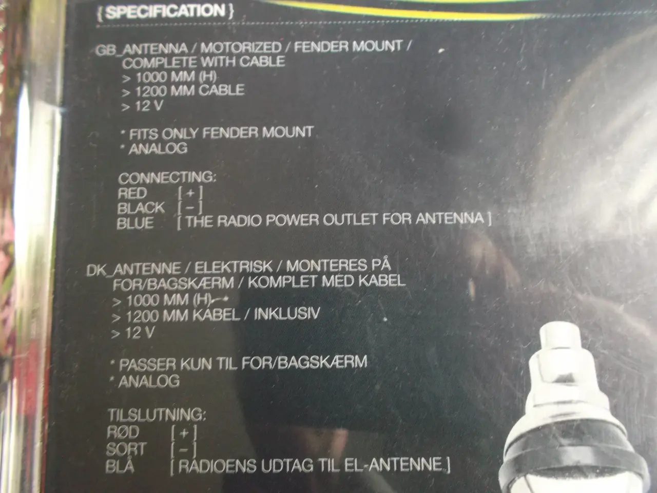 Billede 3 - Elantenne / motorantenne XZOUND fra T. Hansen