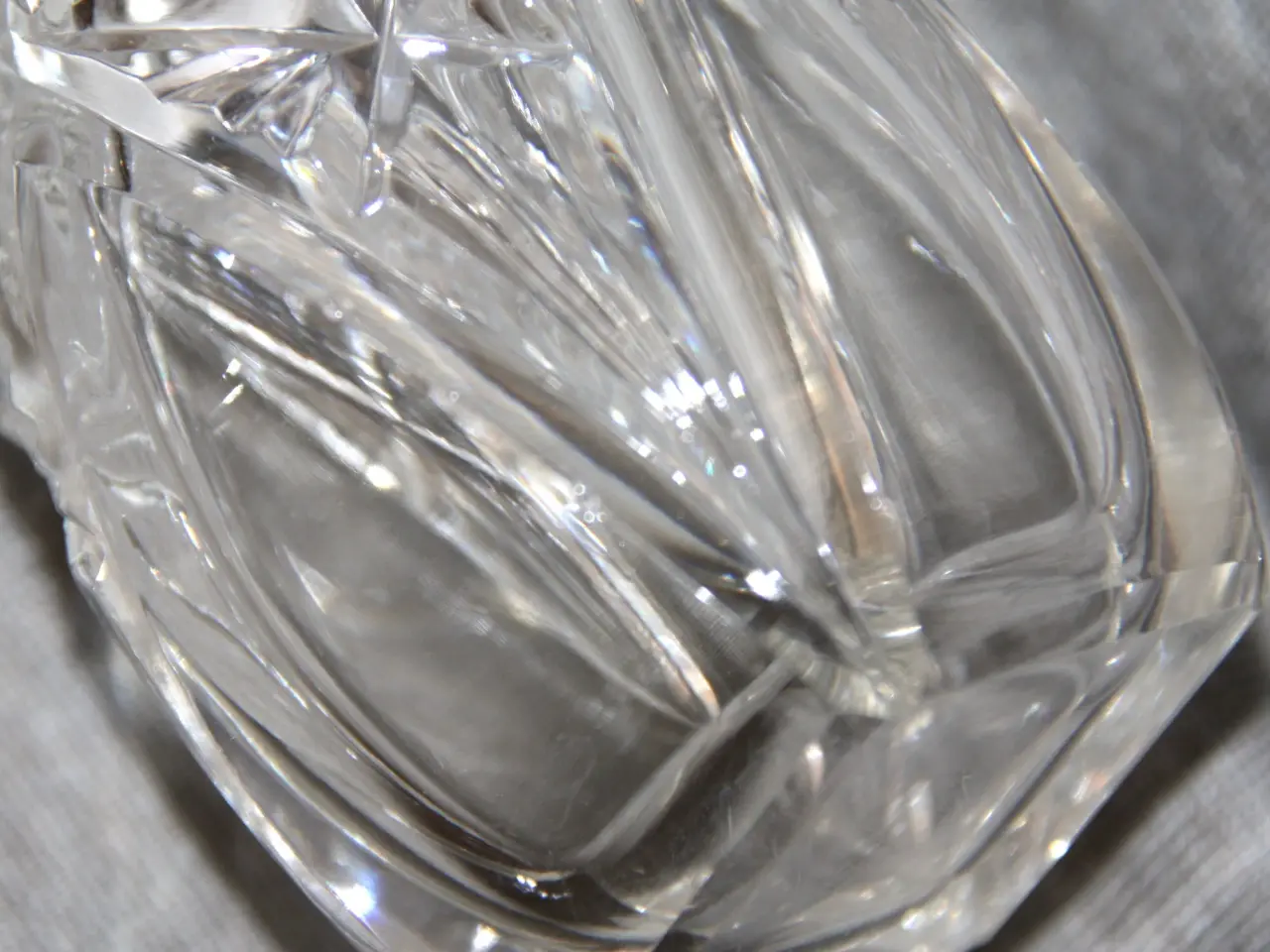 Billede 6 - Vintage Glas Sukkerstrøe i Krystal glas / pletsølv