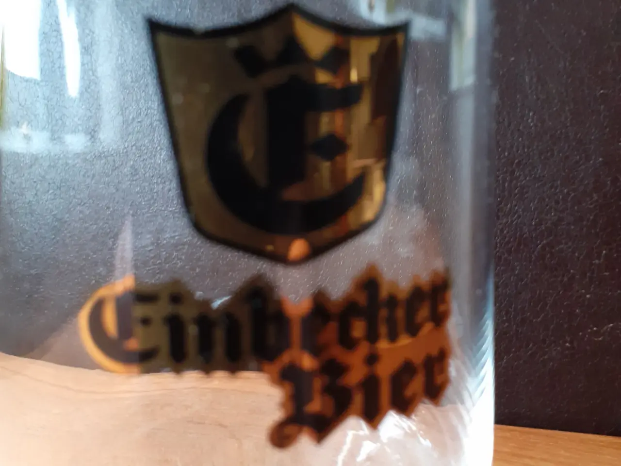Billede 2 - 600 Jahre Einbecker Bier - ølglas fra 1978