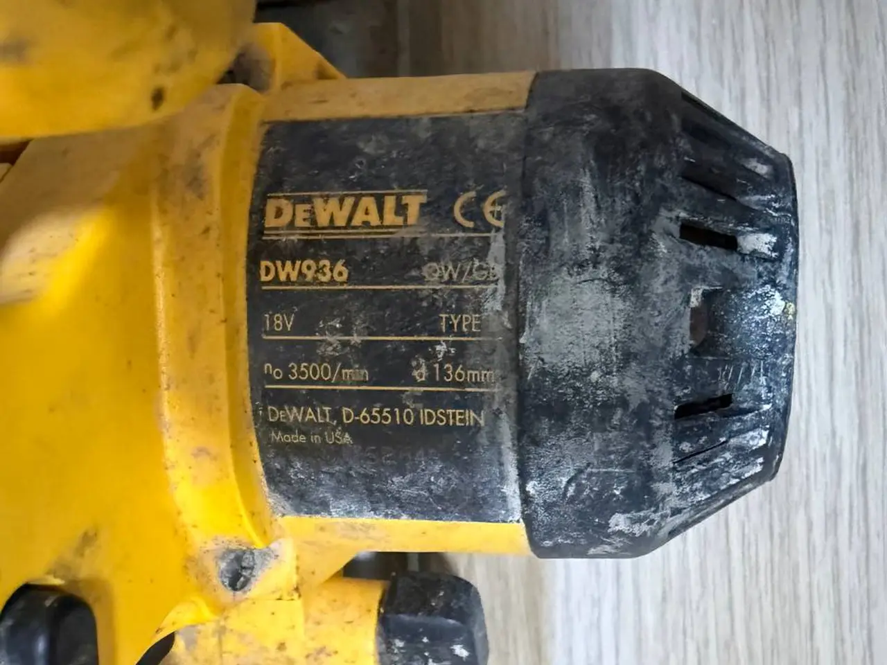 Billede 5 - DeWalt DW936 Rundsav med Savklinge – Fungerer